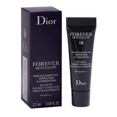 Kem Nền Dior Forever Skin Glow Hydrating Foundation Mini Tone 1N, 2.7ml