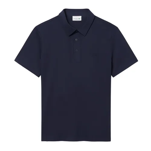 Áo Polo Nam Lacoste Regular Fit Commuter Polo DH1604 - HDE Màu Xanh Navy Size 3