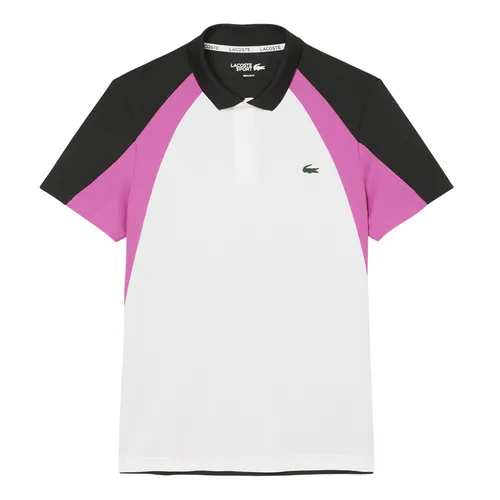 Áo Polo Nam Lacoste Colour Block Printed Sport Polo Shirt DH8963 - H6I Phối Màu Size 2