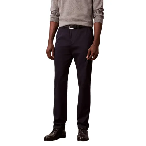 Quần Dài Nam Calvin Klein CK Men's Straight 4RD699 - 410 Màu Xanh Navy Đậm Size 30