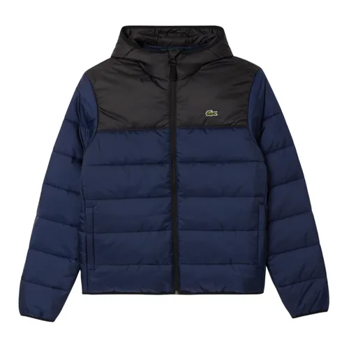 Áo Khoác Phao Nam Lacoste Water Repellent Quilted Puffed Jacket BH6763 - JB1 Màu Xanh Navy Size 44