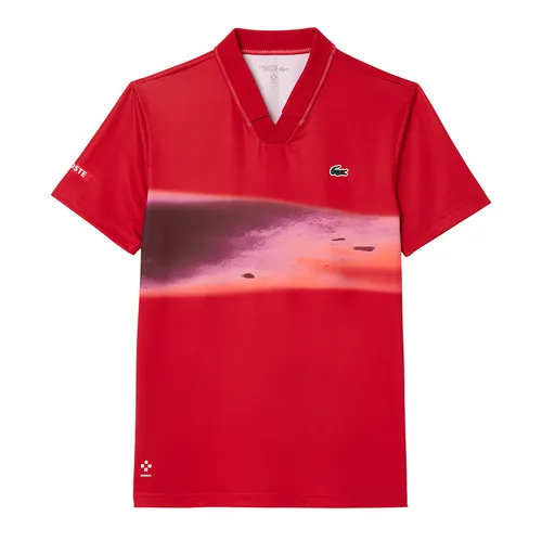Áo Polo Nam Lacoste Tennis x Daniil Medvedev T-Shirt DH2526 - 240 Màu Đỏ Size 3