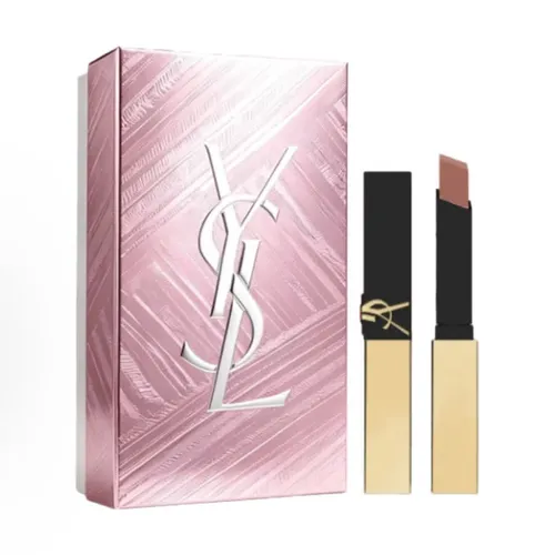 Set Son YSL Slim Couture Matte 1988 Nude Atelier Màu Hồng Nude + Hộp Quà Limited