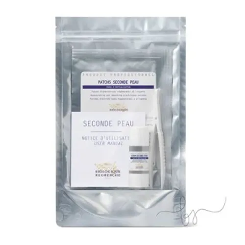 Set Mặt Nạ Giảm Nhăn, Căng Da Biologique Recherche Seconde Peau 5 Miếng + Tinh Chất Tái Tạo Da 5ml