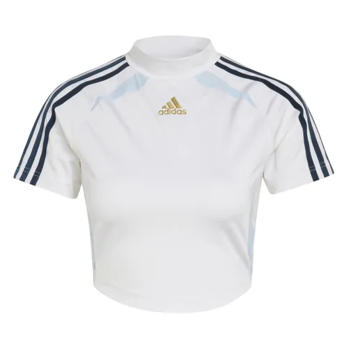 Áo Thun Nữ Adidas Teamgeist Baby Tee KC9197 Tshirt Màu Trắng Size S