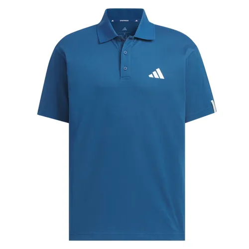 Áo Polo Nam Adidas Essentials Plus Loose Fit Small Logo Short Sleeve KF1323 Màu Xanh Dương Size XS