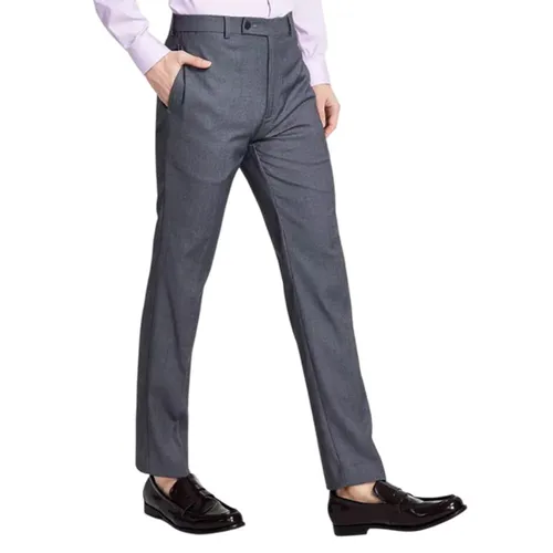 Quần Âu Nam Calvin Klein CK Men's Slim Fit Dress Pants JSY0445 Grey Màu Xám Medium Size 29
