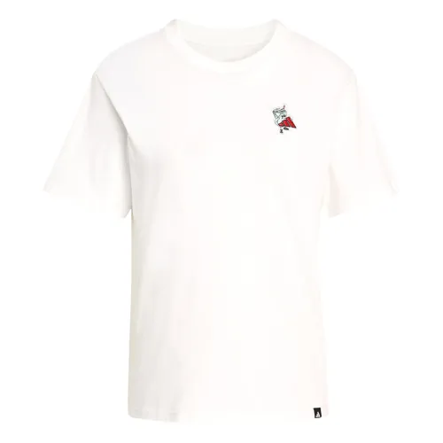 Áo Thun Nữ Adidas White Food Regular Graphic T-Shirt KA5076 Màu Trắng Size L