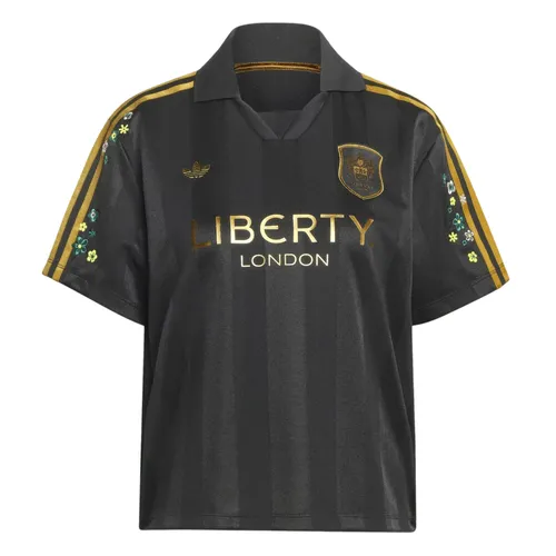 Áo Polo Nữ Adidas Originals x Liberty London Jersey KD2969 Màu Đen Size XS
