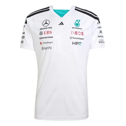 Áo Thun Nam Adidas Mercedes-AMG Petronas Formula 1 Team Driver KF0160 TShirt Màu Trắng Size S