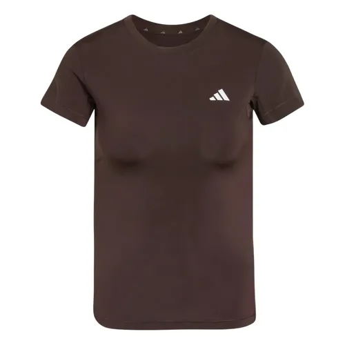 Áo Thun Nữ Adidas PrimeLift Essentials Contour Training KD0114 TShirt Màu Nâu Size XS