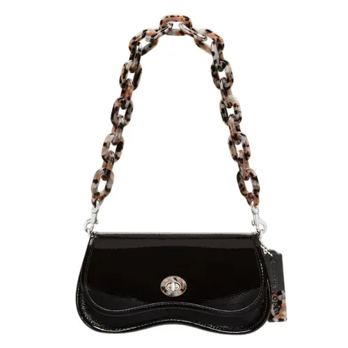 Túi Đeo Vai Nữ Coach Wavy Dinky Bag CQ056 Màu Đen