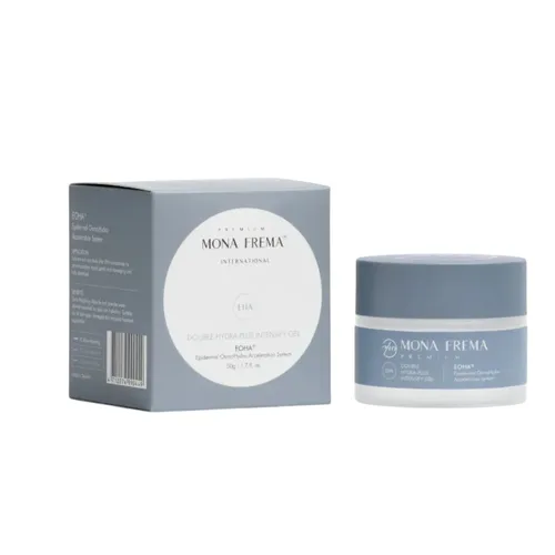 Gel Dưỡng Ẩm Chuyên Sâu, Phục Hồi Và Tăng Cường Độ Đàn Hồi Mona Frema Double Hydra-Plus Intensify 50g