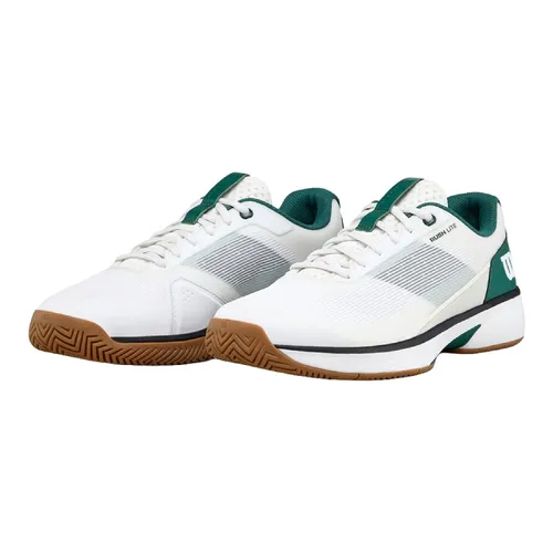 Giày Tennis/Pickleball Nam Wilson Rush Lite 5 White/Evergree WRS338570 Màu Trắng Size 40