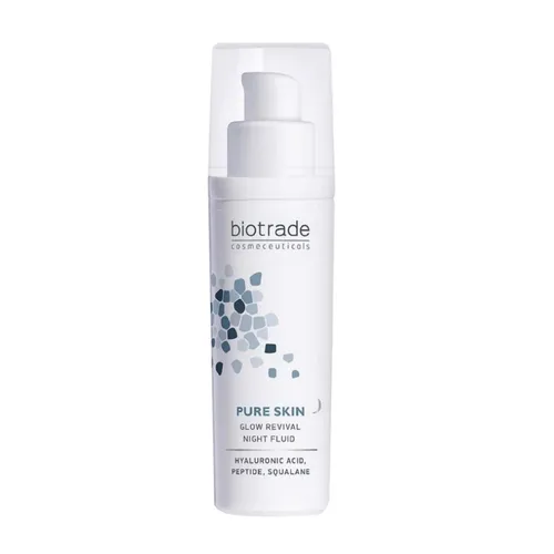 Kem Dưỡng Ban Đêm Phục Hồi Độ Rạng Rỡ Và Trẻ Hóa Da Biotrade Pure Skin Glow Revival Night Fluid 50ml