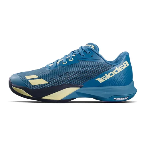 Giày Tennis/Pickleball Nam Babolat Jet Mach 4 All Court ‘Blue/Lime Yellow’ 30F26629B-4152 Màu Xanh Dương Đậm Size 40