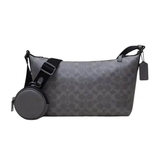 Túi Đeo Chéo Nam Coach Small Finn Crossbody Bag Màu Xám