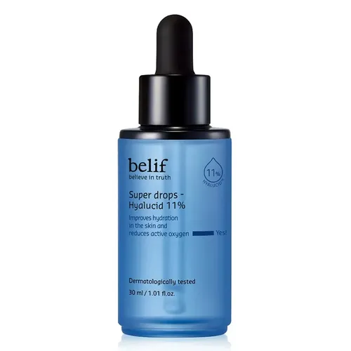 Tinh Chất Cấp Ẩm Và Làm Chậm Sự Oxy Hóa Belif Super Drops Hyalucid 11% 30ml