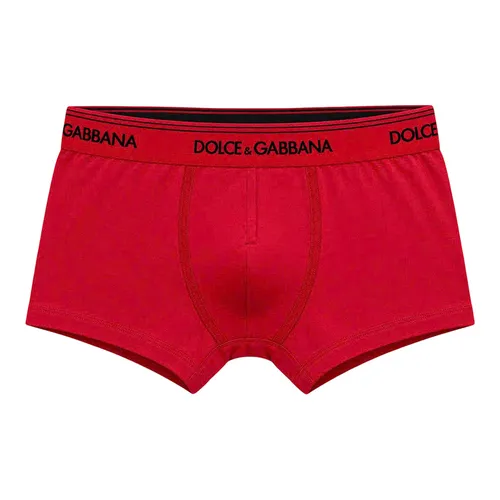 Quần Lót Nam Dolce & Gabbana Red Spray With Black Letters M4F48J ON0GP Màu Đỏ Size 3