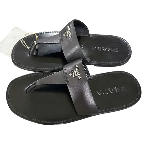 Dép Prada CP91326 Black Màu Đen Size 40.5