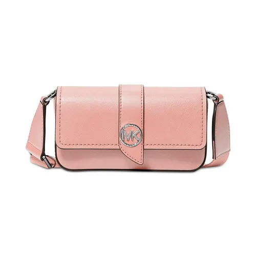 Túi Đeo Chéo Nữ Michael Kors MK Greenwich Extra-Small Sling Crossbody Bag 32S3SGRC1L Màu Hồng