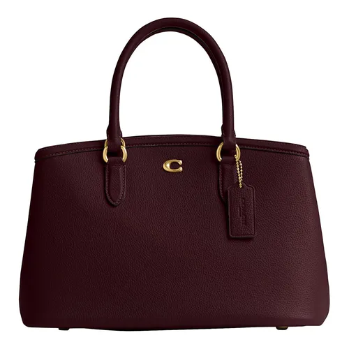 Túi Xách Tay Nữ Coach Legacy Carryall 28 Handle Bag Màu Đỏ Burgundy