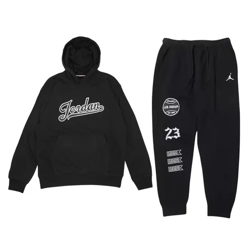 Bộ Quần Áo Hoodie Nam Nike Jordan Flight FN4614-010 Màu Đen Size M (Form Á)