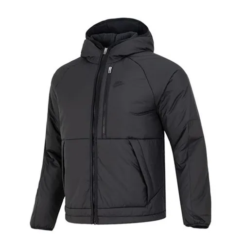 Áo Khoác Phao Nam Nike NSW Therma FIT Legacy Hooded Jacket DD6858-011 Màu Đen Size M