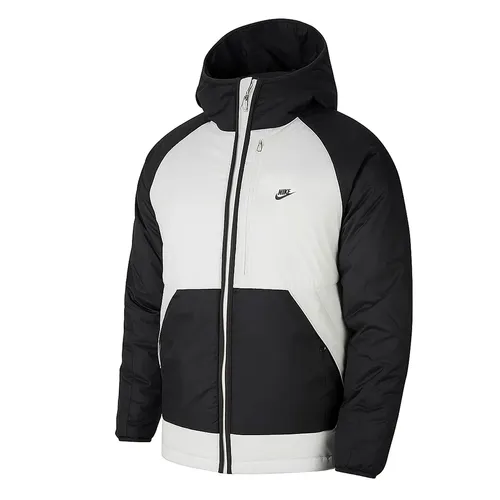 Áo Khoác Nam Nike Therma-Fit Legacy Jacket DD6857-070 Màu Đen/Trắng Size M (Form Á)