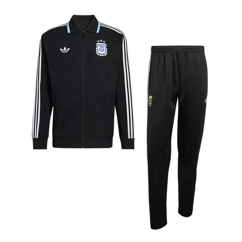 Bộ Thể Thao Nam Adidas x AFA OG Argentina Away Awesome Shirt With Flag JZ6287/ JZ6306 Màu Đen Size XS (Form Âu)