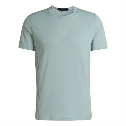 Áo Thun Nam Adidas 3-Stripes T-Shirt Designed For Training KA4805 Màu Xanh Pastel Size M