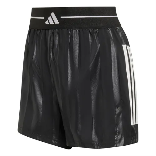 Quần Short Nam Adidas Hyperglam 3-Stripes Embossed Woven Shorts KD7025 Màu Đen Size 2XL