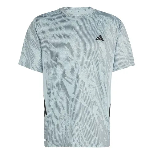 Áo Thun Nam Adidas Cool Intensity Training T-Shirt KQ7536 Màu Xanh Họa Tiết Size M