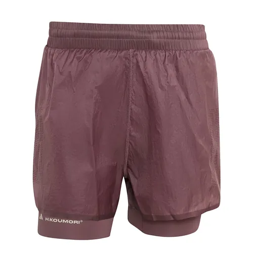 Quần Short Chạy Bộ Nam Adidas Running Adi365 H.Koumori 2in1 KB8431 Màu Tím Size 2XL 5in