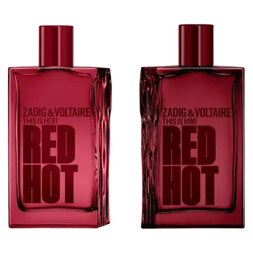 Combo Nước Hoa Nữ Và Nam Zadig & Voltaire This Is Her! Red Hot EDP + This Is Him! Red Hot EDP (100ml x 2)