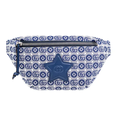 Túi Đeo Hông Gucci Double G Bag Blue 502095-U4GAN-4094 Màu Xanh Blue