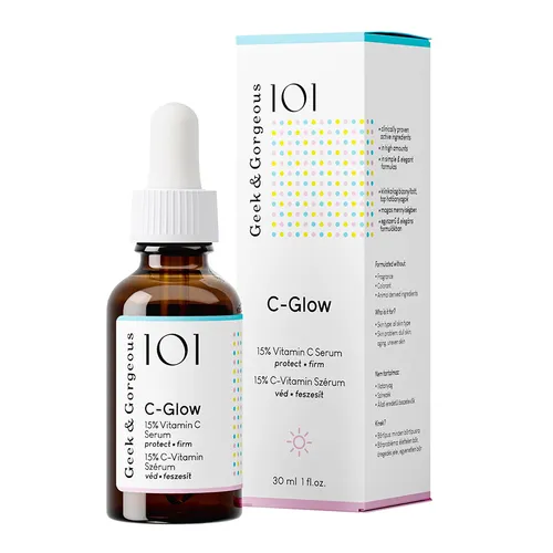 Tinh Chất Làm Sáng Và Làm Đều Màu Da Geek & Gorgeous C-Glow 15% Vitamin C Serum 30ml