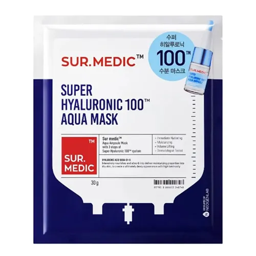 Mặt Nạ Hỗ Trợ Cấp Nước Chuyên Sâu Sur.Medic+ Super Calm Repairing Mask 30g