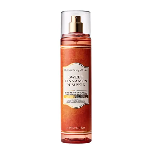 Xịt Thơm Toàn Thân Bath & Body Works Sweet Cinnamon Pumpkin Fine Fragrance Mist 236ml