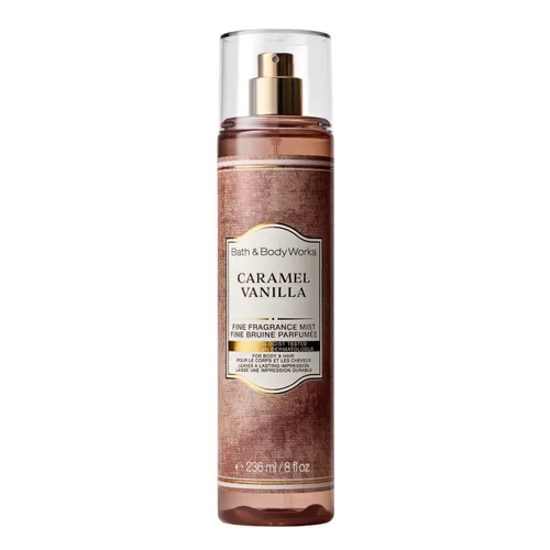 Xịt Thơm Toàn Thân Bath & Body Works Caramel Vanilla Fine Fragrance Mist 236ml