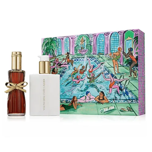 Set Nước Hoa Nữ Estée Lauder Youth-Dew 67ml + Kem Dưỡng Thể Body Satinee 92ml