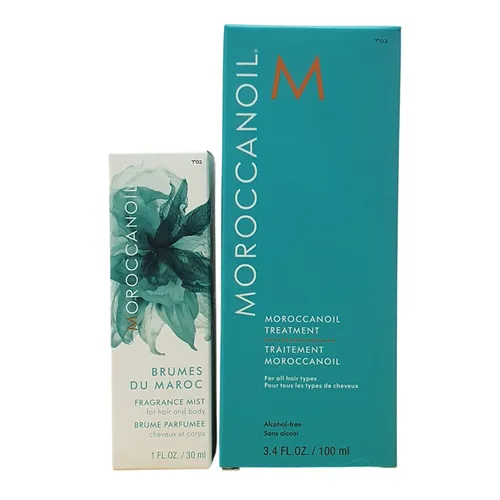 Bộ Sản Phẩm Dưỡng Tóc Moroccanoil Scent Of Summer 100ml (Tặng Kèm Xịt Thơm Tóc Brumes Du Maroc 30ml)