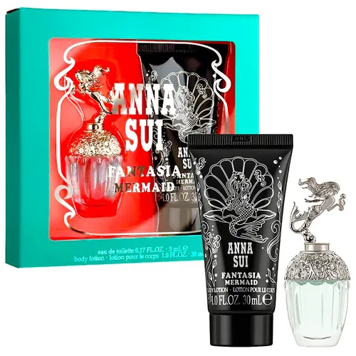 Set Nước Hoa Nữ Anna Sui Fantasia Mermaid 5ml + Dưỡng Thể Body Lotion 30ml