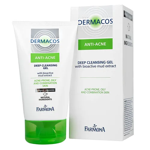 Sữa Rửa Mặt Sạch Sâu Farmona Dermacos Anti Acne Deep Cleansing Gel 150ml