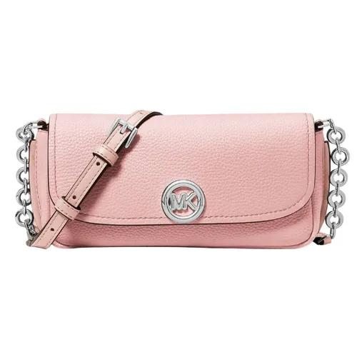 Túi Đeo Chéo Nữ Michael Kors MK Nolita Small Leather Crossbody Bag&nbsp;Màu Hồng