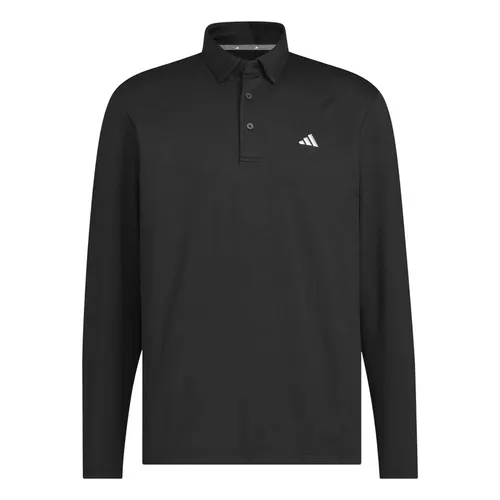 Áo Polo Dài Tay Nam Adidas Long-Sleeved Polo Shirt JM7113 Màu Đen Size S (Form Á)