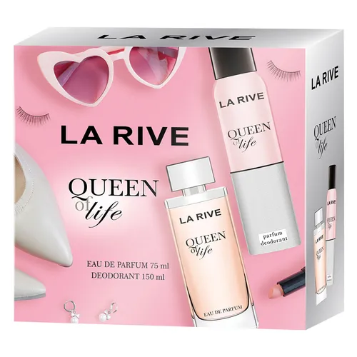Set Nước Hoa Nữ La Rive Queen Of Life Eau De Parfum 2 Món