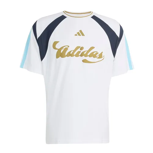 Áo Thun Nam Adidas House Of Tiro Nations Pack Track Top KB6145 Màu Trắng Xanh Size XS