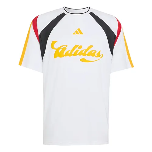 Áo Thun Nam Adidas House Of Tiro Nations Pack Track Top KB6144 Màu Trắng Vàng Size XS