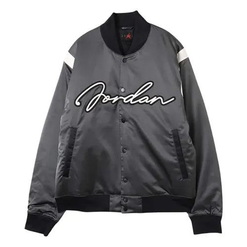 Áo Khoác Nike Men's Jordan MVP Varsity Jacket HF9297-045 Màu Đen Size S (Form Âu)